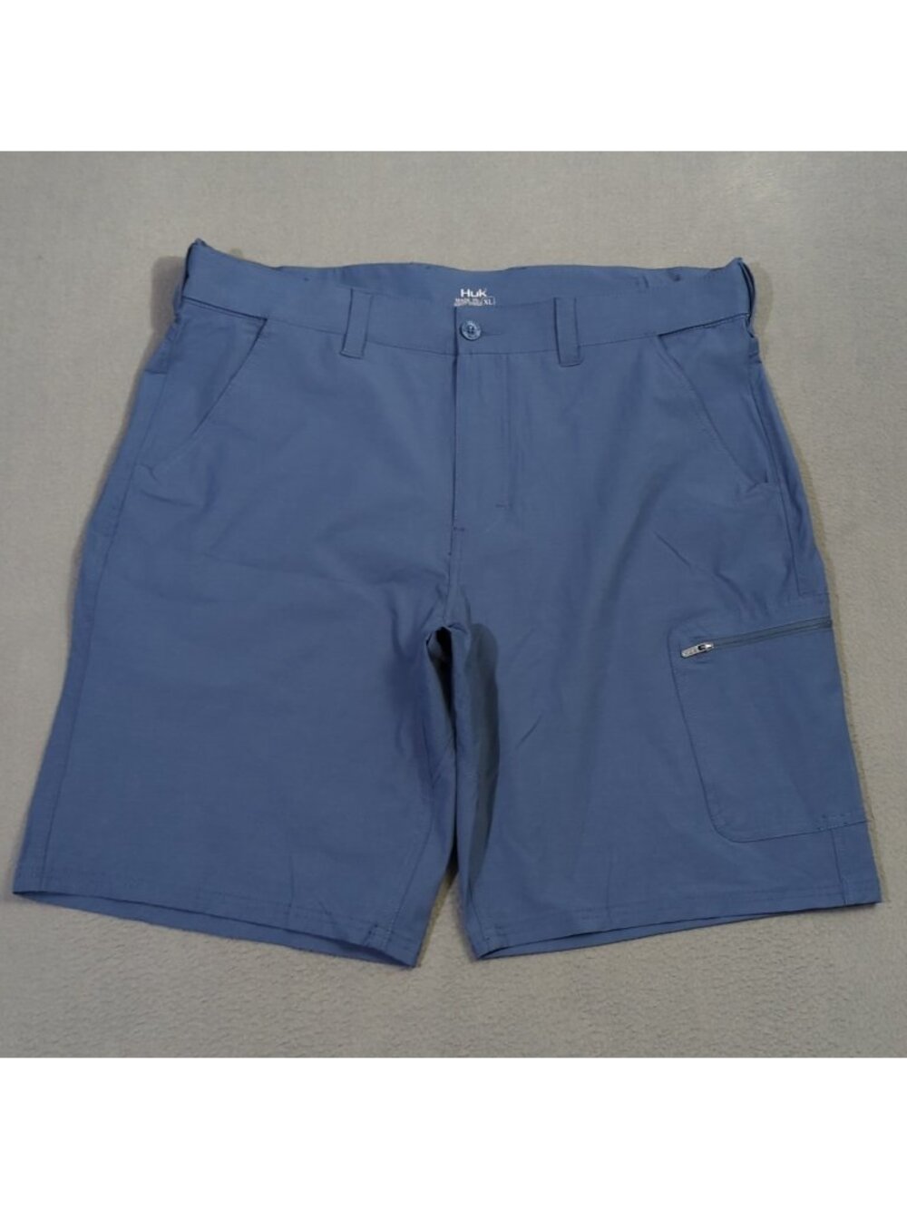 Huk Shorts Men's XL Blue Next Level 10.5 Fishing Outdoor Hiking